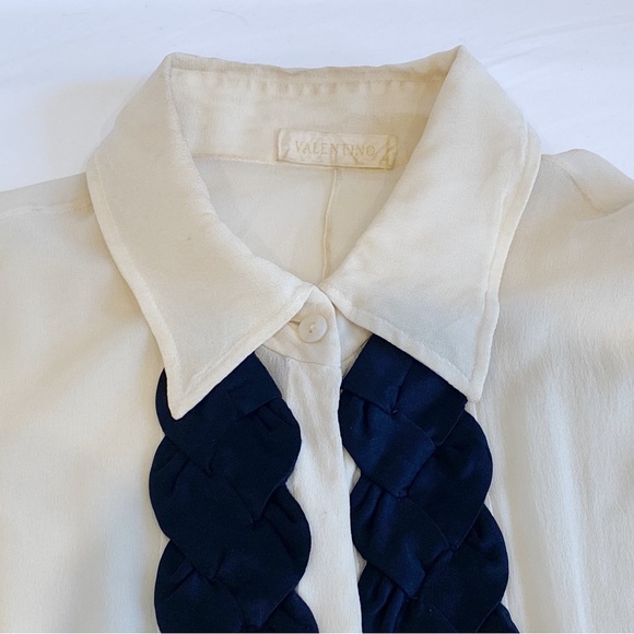 Vintage Valentino Silk Blouse - Picture 3 of 7